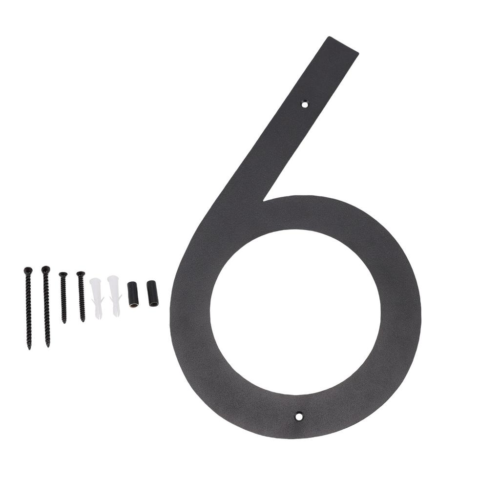 16 Inch Large Modern House Number Big Metal Floating Home Address Number for Outside Outdoor