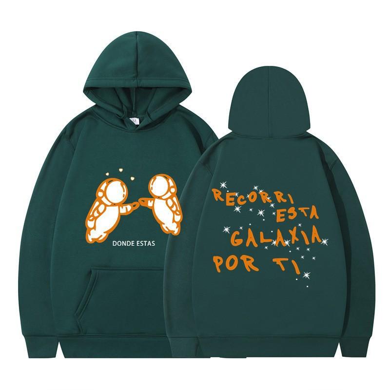 Ivan Cornejo Mirada Kapuzenpullover Ivan Cornijo Musikreise Kapuzenpullover Fan Geschenk Harajuku Geeignet für Männer/Frauen Outdoor im Herbst/Winter