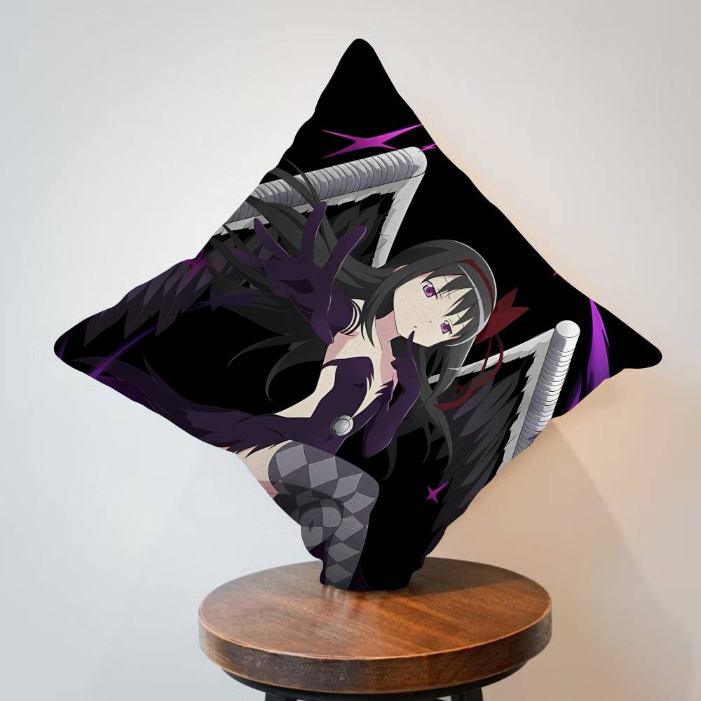 Cartoon Figure Akemi Homura Cushion Cover Decorative Pillow Sofa Home Decor case pillow cases