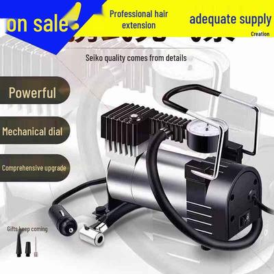 Compact 12V Car Tire Emergency Air Pump