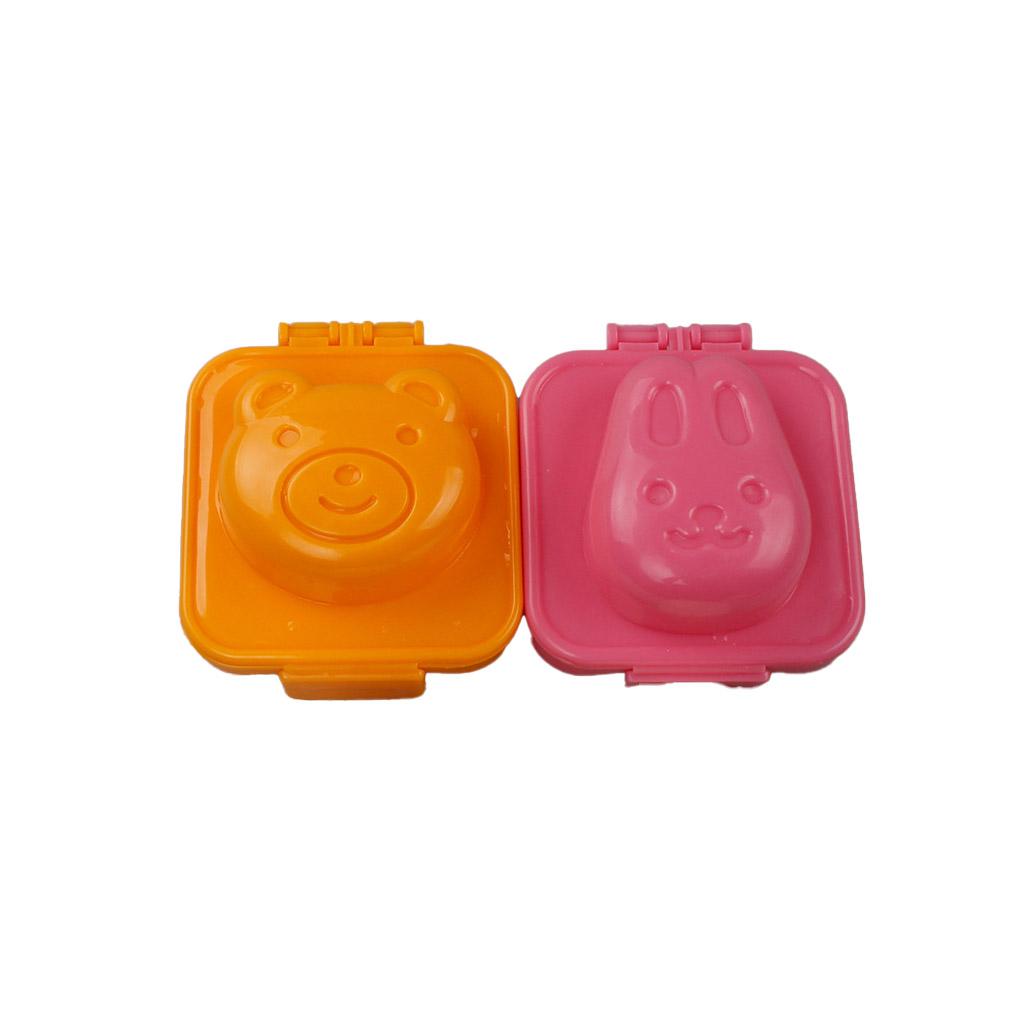 Children Boiled Egg Bento Mold Cute Cartoon Mould Decorating Molds Kitchen Gadget Cooking Accessory for Restaurant Bakery