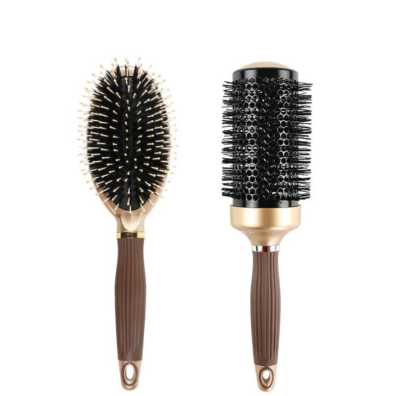 

Manufacturer s Direct Sales of Popular Ceramic Aluminum Tube Curly Hair Comb Design Comb Nylon Comb Air Cushion Airbag Hair Salo