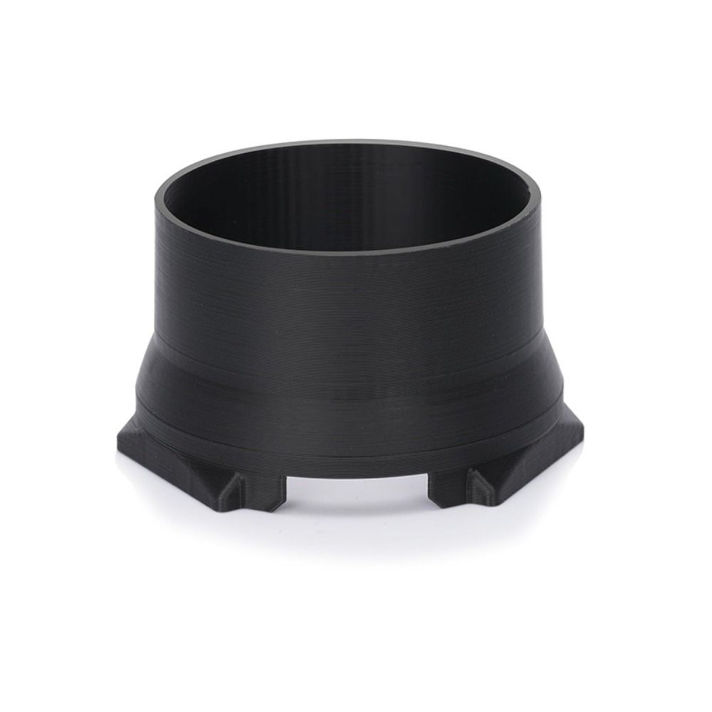 Professional Coffee Dosing Funnel Anti Flying Powder Black Coffee Grounds Dosing Accessory PLA Easy To Clean Portafilter Ring