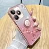 KADEM For Xiaomi Redmi 13 5G/13 4G/Poco M6 4G Kickstand Case Rhinestone Soft TPU Phone Cover