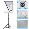 PULUZ 50x70cm Studio Softbox + 2m Tripod Mount + Single 220V E27 30W 5700K White Light LED Bulb Photography Kit