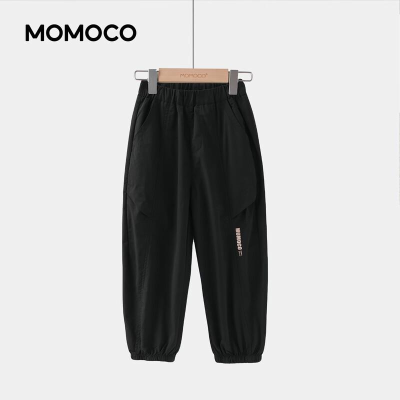 MOMOCO Boys' Summer Breathable Cropped Casual Trousers