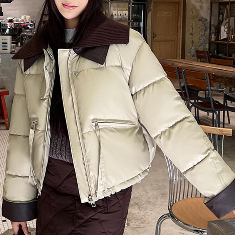 Fashion Winter Jackets Woman Parkas Loose Thick Warm Women's Short Coats