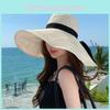 Cotton Sun Hat With Large Brim For Summer Outdoor Sun Protection Women
