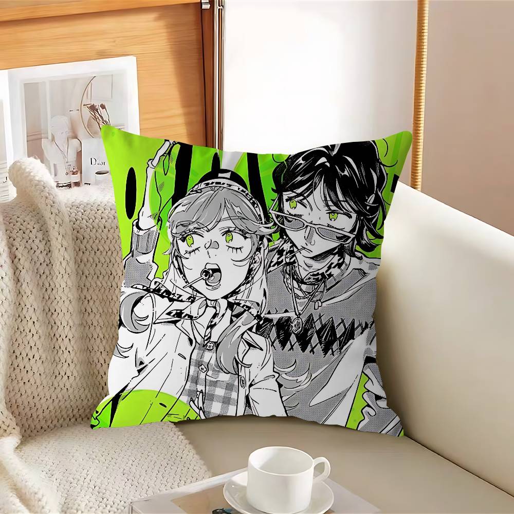 Anime A-Aya Oosawa Koga MitsukiS Kissenbezug Abnehmbar Waschbar Kissenbezug – Ganzjahresweiches Leinen