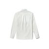 Timberland Camisa de Bolsillo con Logo Manga Larga Sólida Camisas para Hombre Blanco A2G6M-A94