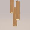 Lampa Wisząca Amber 3 Gu10 Złoty Alu Lumilo 15.675.57