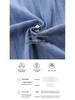 Men's Summer Pajama Set: Pure Cotton Short Sleeve with Long Pants, Solid Color, Korean Style Homewear.