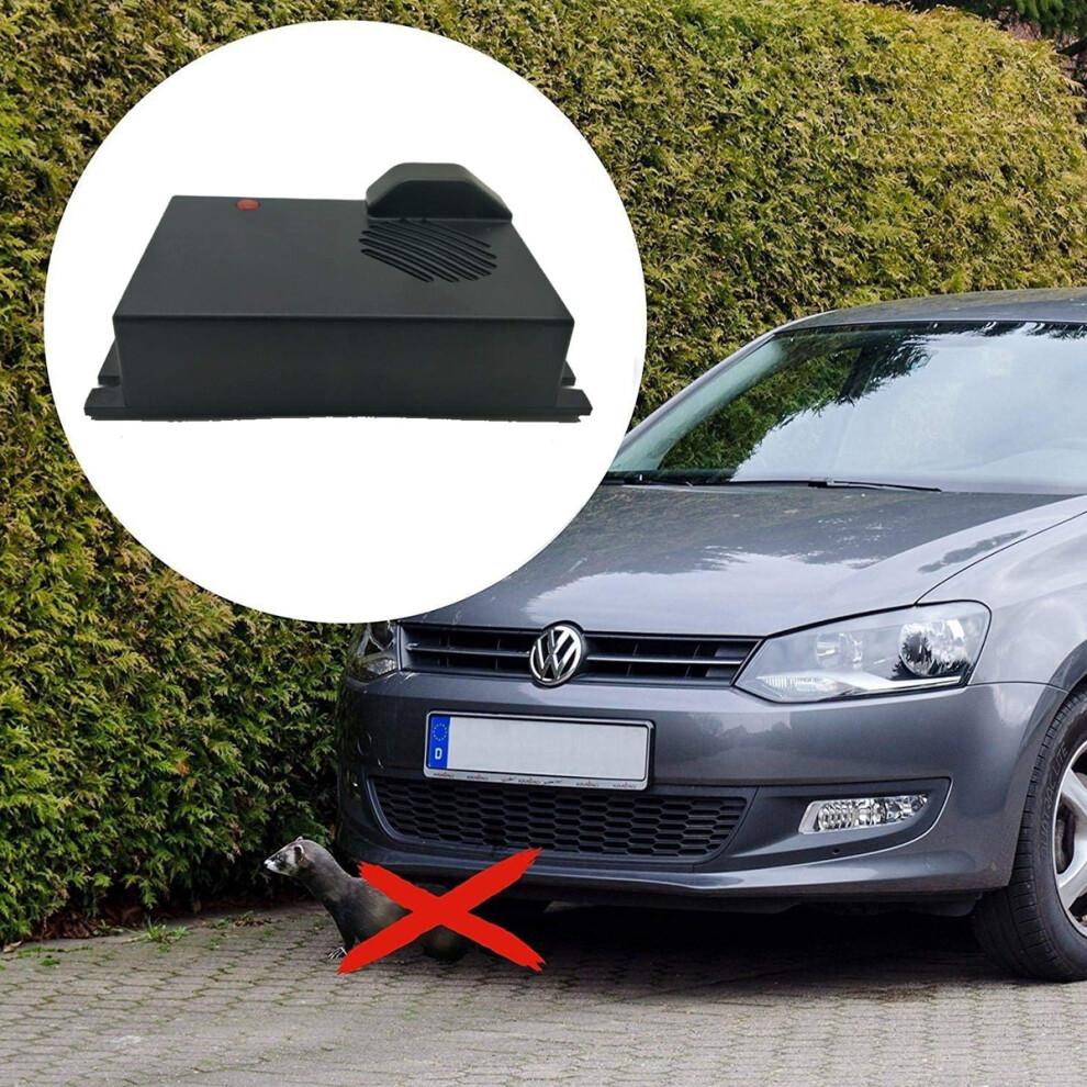 Electronic Pest Defender, Ultra Sonic Rodent Repeller for Car Engines, Advanced Deterrent Technology Keeps Rats Mice Away, Battery Operated
