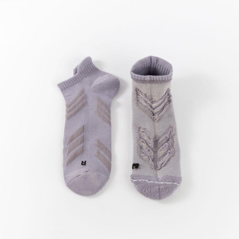 Running Socks, Men's Short Socks, Anti-odor Professional Sports, Marathon Basketball Men's Socks, Towel Bottom Men's Boat Socks