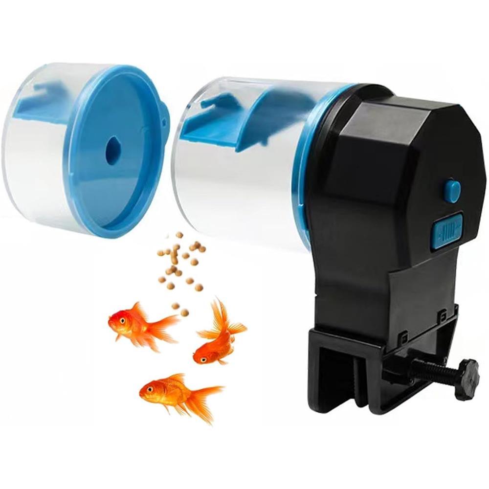 Αυτόματος Ταΐστρας Ενυδρείου Χρυσόψαρο Έξυπνος Χρονοδιακόπτης Αυτόματος Ταΐστρας Ψαριών Χρονοδιακόπτης Τροφοδοσίας Φαγητού 12/24 Ώρες Χρονοδιακόπτης
