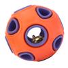 Dog Toy Ball Bite Resistant Durable Rubber Interactive Pet Food Dispensing Toy Ball with Bell Sound