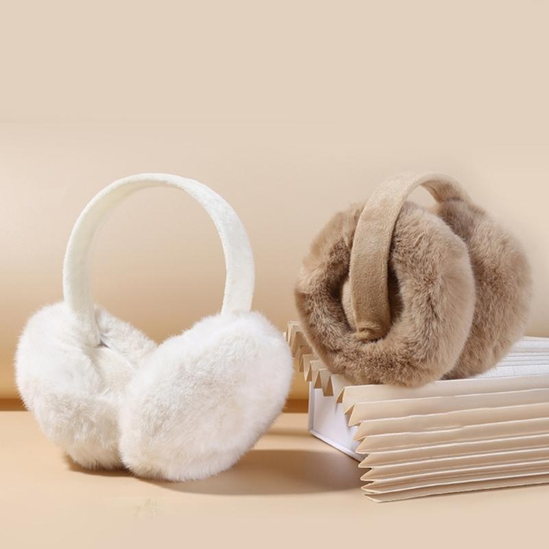 Warm Collapsible Plush Ear Warmers for Winter Outdoor Activities Keep You Warm in Cold Weather for Skiing Hiking