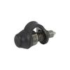 F FIERCE CYCLE Bleeder Screws, Banjo Shop Repair Screws with Caps for Motorcycle Brake Cylinders 1mm 4pcs M6