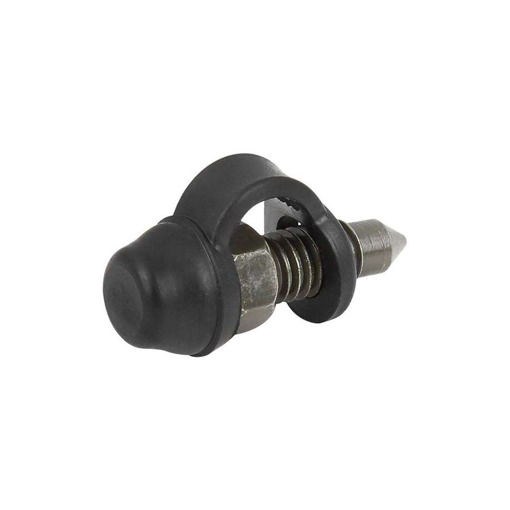 F FIERCE CYCLE Bleeder Screws, Banjo Shop Repair Screws with Caps for Motorcycle Brake Cylinders 1mm 4pcs M6