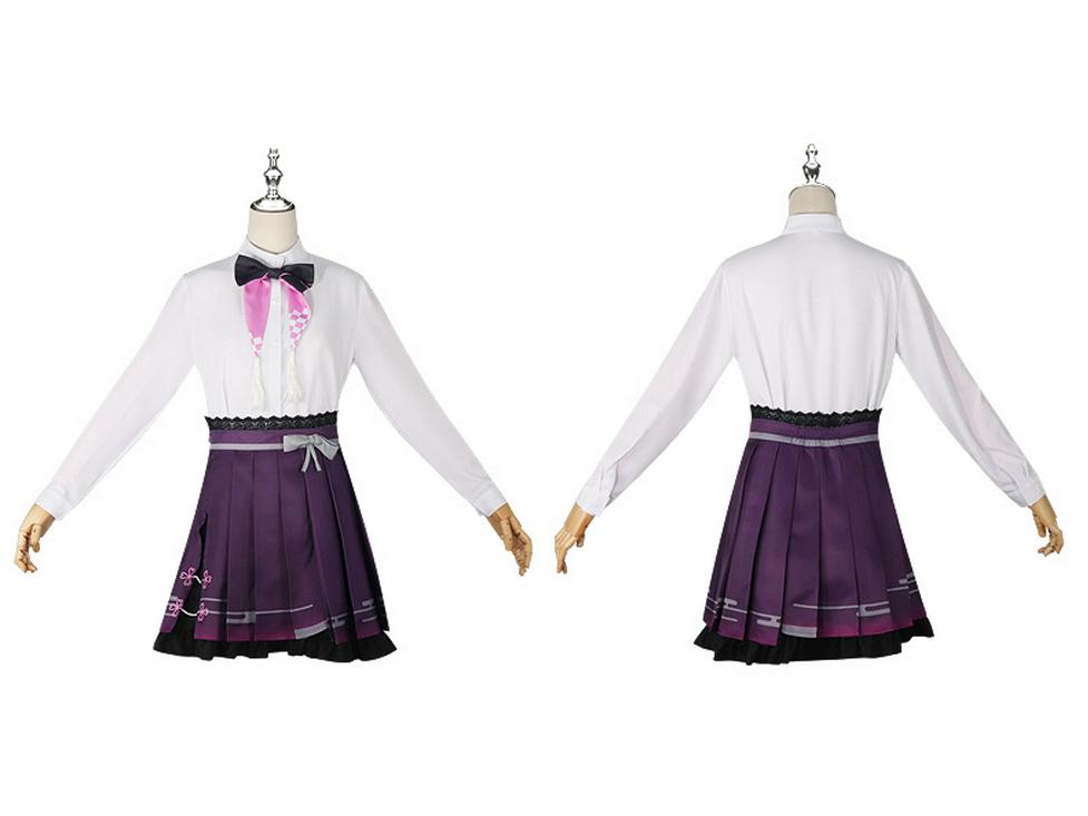 Kusanagi Nene Cosplay Costume - World Project Anime Role-Playing Outfit