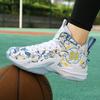 Fashion 2024 New Basketball Shoes No. 23 Letter Fashion Four Seasons Popular Men's Practical Basketball Shoes High Top Sports Shoes Tren