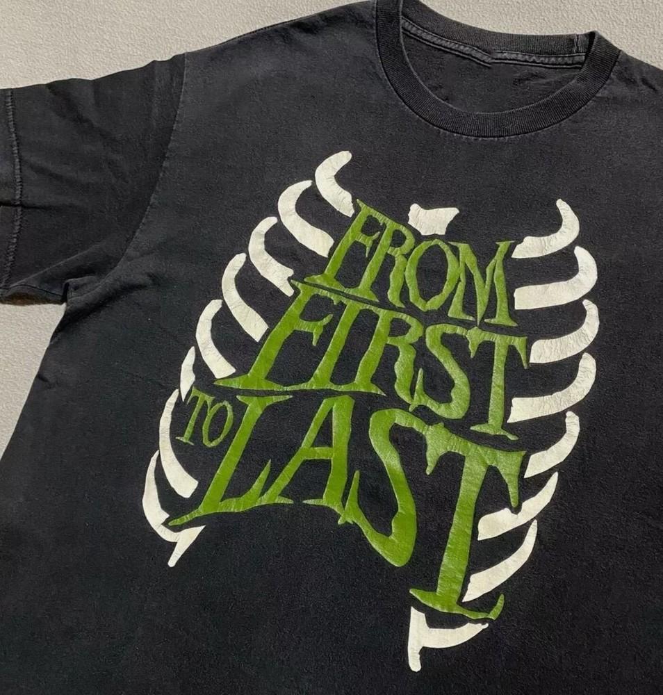 

Vtg From First to Last Band Cotton All Size Unisex Black Shirt 2XL