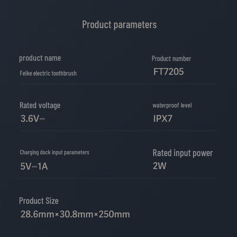 Flyco Smart Sonic Electric Toothbrush