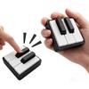 3D Printed Piano Keyboard Clicker Blackwhite Keys Press Type Relax Fidget Toys Desktop Ornament Adult Stress Relief Fidget Toy
