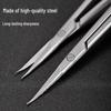 PRO Russian Manicure Precision Dead Skin Clipper: Stainless Steel Easy-Use Curved Eagle Beak Scissors