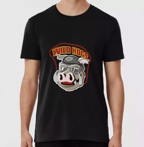 Wild Hogs Logo Size S to 5XL Made in the USA T-Shirt Unisex T-Shirt S