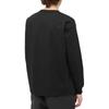 NANGA Eco Hybrid Box Logo Long Sleeve Size Black Men's T-Shirt, M, (NW2311-1G299)