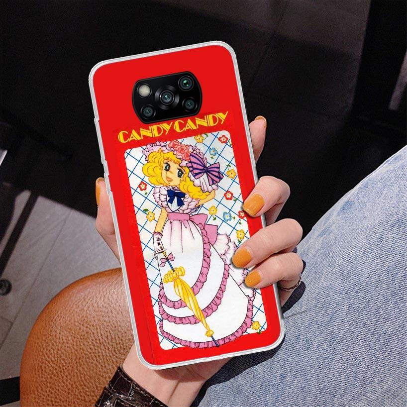 Anime Süßigkeiten Handyhülle Für Xiaomi Poco X7 X6 X5 Pro F7 Ultra Redmi 15C 15 13C 13 12C 12 10 10A 10C 9 9A 9C 9T Hülle Poco X7 X6 X
