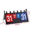 Waterproof Multifunctional Scoreboard with Card Holder for Basketball & Table Tennis