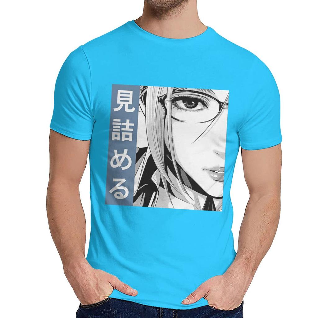 Man S O Neck Prison School Meiko Shiraki Stare Hip Hop T Shirt