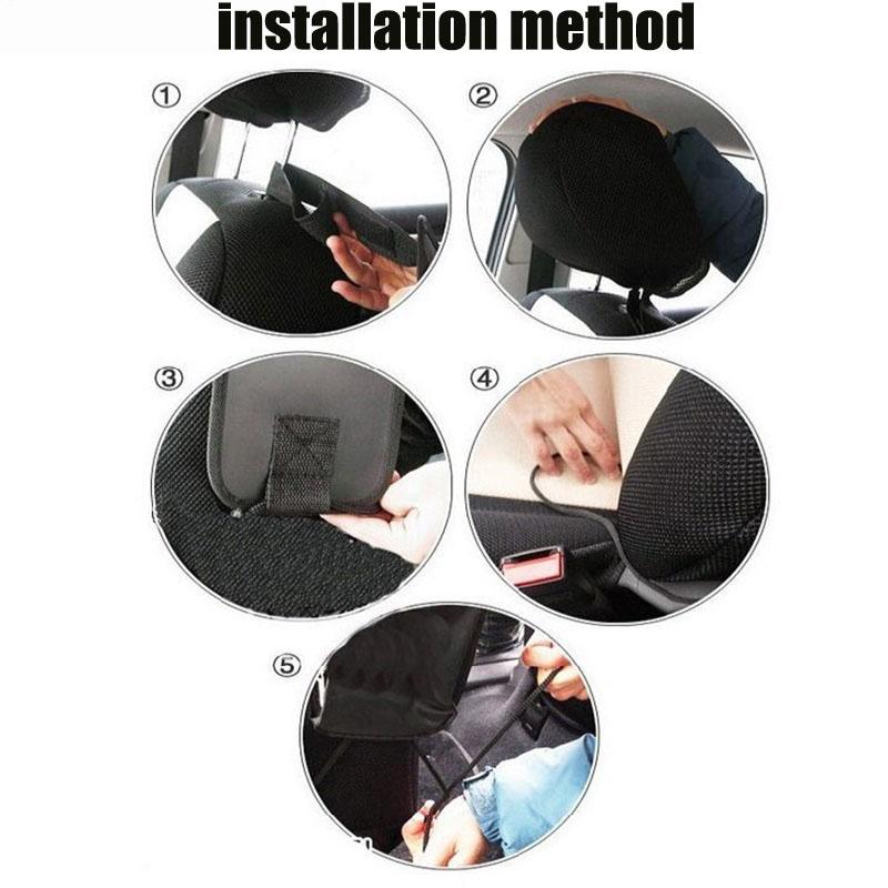 Car Seat Organizer Auto Seat Side Storage Hanging Bag Multi-Pocket Drink Holder Mesh Pocket Car Styling Organizer