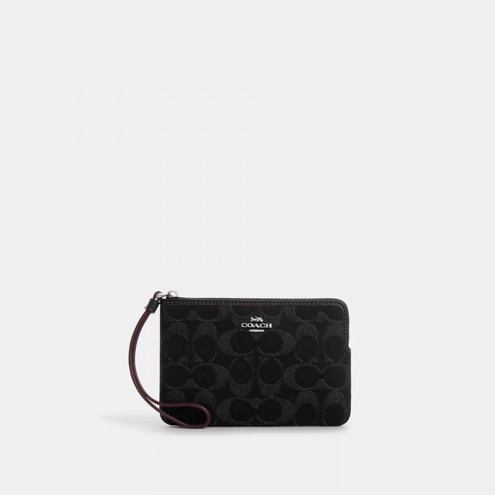 

Ремешок Coach Corner на молнии из фирменного денима