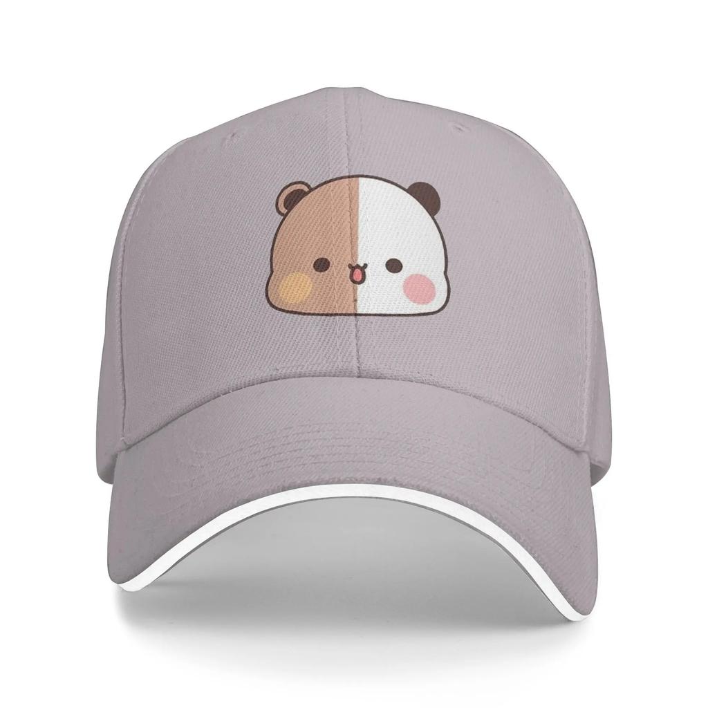 Panda BuBus  Casual Baseball Cap Summer Half Face Trucker Hat SunProof Tennis Skate Hip Hop Hats Unisex WoUnisex Retro Baseball Cap