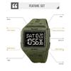 SKMEI 2186 hombre Countdown Sport Watches Mens 5Bar Waterproof Back Light Stopwatch Digital Wristwatch For Male Alarm reloj