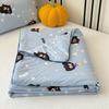 Lightweight Knitted Comforter Cute Cartoon Pattern Skin Friendly Thin Summer Quilt Air Conditioner Duvet for Home