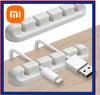 Органайзер для кабелей Держатель проводов Гибкая намотка USB-кабеля Аккуратные силиконовые зажимы Для мыши Клавиатуры Наушников Защитный зажим