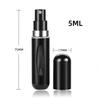 5/8ml Tragbare Mini Nachfüllbare Parfümflasche mit Sprühzerstäuber für Reisen Duftpumpe Leere Kosmetikbehälter Zerstäuber Pflege Werkzeug