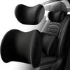 New Car Headrest and Lumbar Support Neck Pillow Set Automotive Memory Foam Office Chair Headrest Fatigue Relief Travel Pillow