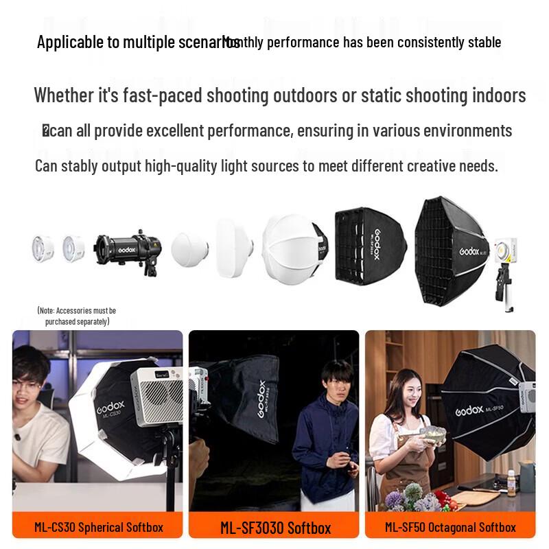 Godox ML100Bi Bi-Color LED Photography Light