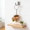 Yousheng Highland Cow Keychain Pendant Country Style Hanging Pendant Key Chain Bags Backpacks Home Decoration