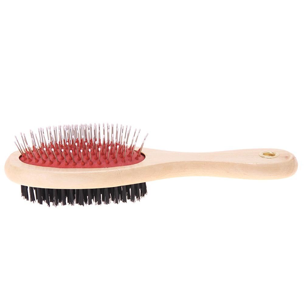 Buy Double Sided Pet Brush Dog Puppy Hair Grooming Shedding Cleaning