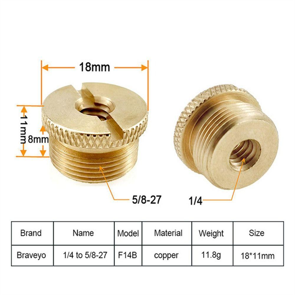 Screw Nut Microphone Stand Screw Tripod Adapter Mount Mic Stand Adapter Photography