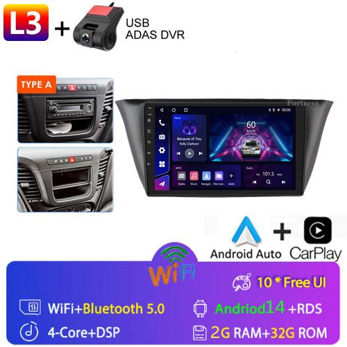 For Iveco Daily 2013-2021 Android Car Radio Intelligent System Multimedia Player Navigation GPS Carplay Touch Screen Auto Stereo