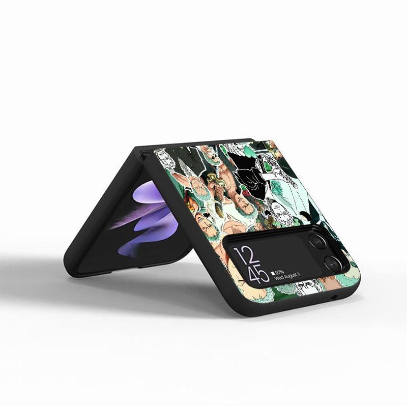 Back Cover Phone Case for Samsung Galaxy Z Flip 3 Z FLIP 6 Z Flip Z Flip 5 Anime One Pieces