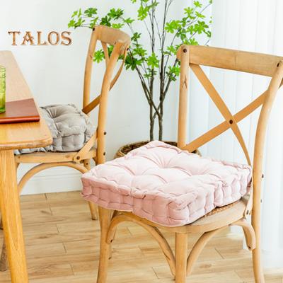 Chair Seat Cushion Thick Velvet Seat Cushion 38x38cm Solid Color Mattress Cushion Indoor Floor Cushion with Carry Handle for Home Office Sedentary