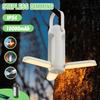 Folding Outdoor Camping Light, Large-capacity Lighting, Portable Rechargeable Usb Hanging Tent Atmosphere Light